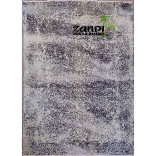 One Of The Kind Hand Knotted Persian Modern Rug 10'4"X7'9" zandirugs